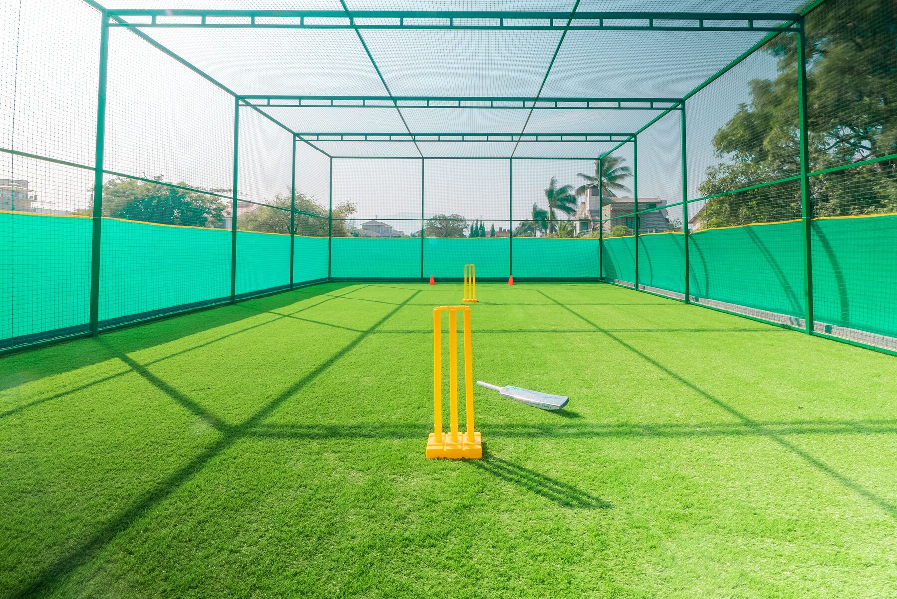 Cricket practice net